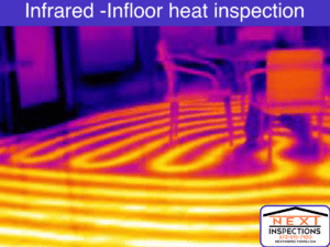 Infrared Infloor heat inspection