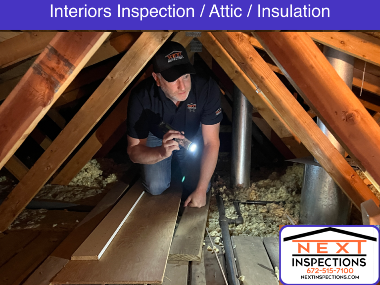Interiors Inspection   Attic   Insulation