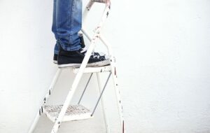 ladder painter paint worker