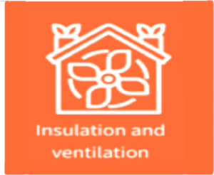 Insulation and ventilation Inspection Logo