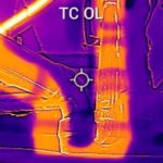 thermal imaging of a house inspection in surrey